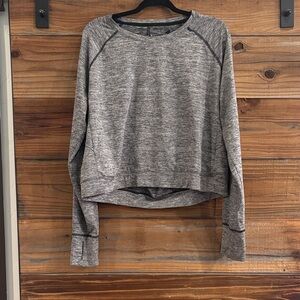 Adidas Women's Heather Gray Sweatshirt